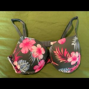 Pink push-up bra 36C